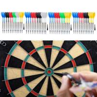 12Pcs Soft Tip Darts with 100pcs Darts Tip Professional Indoor Plastic Tip Darts for Electronic Darts Board Accessories Dropship