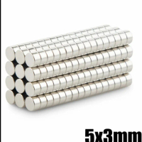 MAGNET NEODYMIUM 50PCS 5X3MM