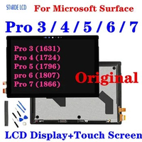 Original LCD for Microsoft Surface Pro 3 1631 Pro 4 1724 Pro 5 1796 PRO 6 1807 PRO7 1866 LCD Display Touch Screen Digitizer