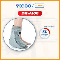 Gìay ống đi bộ hỗ trợ gãy xương với bàn đạp bơm khí bên trong (10 inch) Dr.MED DR-A100