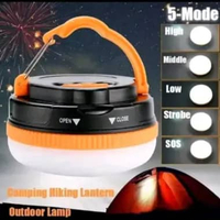 Lampu Camping Model Bakpao / Lampu Emergency / Lampu LED Tenda Camping / Senter Camping Mini