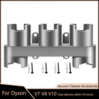 Storage Bracket Holder For Dyson V7 V8 V10 Absolute Vacuum Cleaner Brush Stand Tool Nozzle Base Docks Station Shelf Accessories