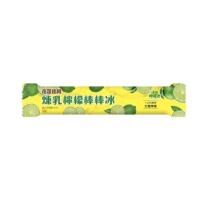 【花蓮佳興冰菓室】煉乳檸檬棒棒冰15支(140g/支)