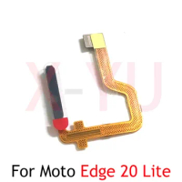 For Motorola Moto Edge 20 Lite / Edge X30 Home Button Fingerprint Sensor Return Power Flex Cable