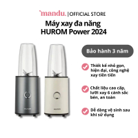 Máy xay mini HUROM Power phiên bản 2024, công suất lớn, xay nhuyễn đá, các loại hạt, đồ cứng