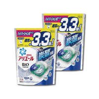 (2袋任選超值組)日本P&amp;G Ariel BIO新4D炭酸運動衣物汗味消臭強效洗淨洗衣凝膠球補充包39顆/袋