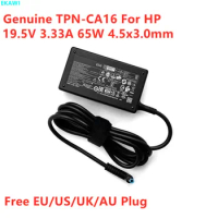 Genuine TPN-CA16 19.5V 3.33A 65W TPN-CA17 AC Adapter For HP L25298-002 A065R157P TPN-LA16 Laptop Power Supply Charger