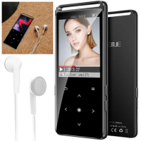 1.8 Inch Touch MP3 MP4 Music Player FM Radio Bluetooth-Compatible MP4 MP3 Player Recorder Lossless Music Player Supports TF Card