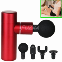 Portable Mini Pocket Muscle Massage Tool Rechargeable Neck Muscle Massager Therapy Body Relaxation Pain Relief Fascial Gun