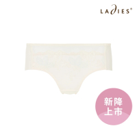 Ladies 蕾黛絲 Take a bite蘋果肌靠過來無痕內褲M-EL(奶油起司白)