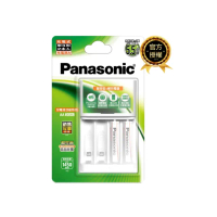 【Panasonic 國際牌】Panasonic充電組 BQ-CC17+3號2顆電池套裝 K-KJ17LG20TW(經濟型)