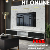 [HT ONLINE] 6ft Modern TV Cabinet / Wall Mounted Tv Cabinet / Hanging Tv Cabinet / Rak Tv / Hall Cab