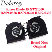 Pardarsey Brand New Original CPU Cooling Fan w/GPU Cooler Fan for Razer Blade 15 GTX1060 RZ09-027 RZ09-0270 RZ09-0300 RZ09-0328