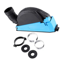 Surface Cutting Slotted Dust Shroud Universal Dust Attachment Cover Hood For 100/125 Angle Grinder