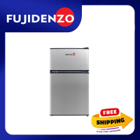 3333Fujidenzo 3.5 cu. ft. Two-Door Personal Refrigerator, Titanium5457
