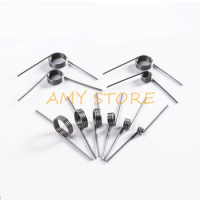 10Pcs 0.3 0.4 0.5 0.6 0.7 0.8mm Spring Steel or 304 Stainless Steel Small V Shaped Coil Torsion Spring 90 135 175 180 degree