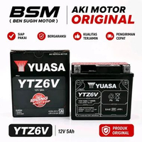 AKI YUASA YTZ6V ORIGINAL UNTUK MOTOR VARIO 125 / 150 , PCX ADV NMAX Bergaransi