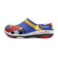 【全館滿額折】  Crocs  卡駱馳 紅藍 Gundam 鋼彈 克駱格 懶人 洞洞鞋 男款 H7569【新竹皇家210128-0DA】