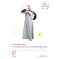 Rabbani -Dresslim Dara Xiery Gamis Wanita Rabbani Ori