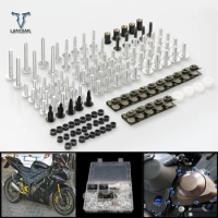 CNC Universal Motorcycle Accessories Fairing/windshield Bolts Screws set For Yamaha tdm 900 TDM 900 MT-01 mt01 V-MAX mt03 MT-03