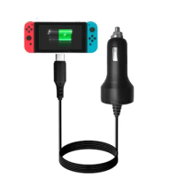 1.5M Travel Power Supply 5V 2.4A USB Type C Car Charger Fast Charging Adapter Cable for Nintendo Switch NS Oled/Lite Console