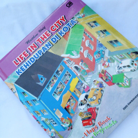 Boardbook Life In The City Matthew Wolf Lift-The-Flaps