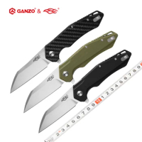 60HRC Ganzo Firebird FH31 D2 blade G10 or Carbon Fiber Handle Folding knife Survival tool Pocket Knife tactical edc outdoor tool