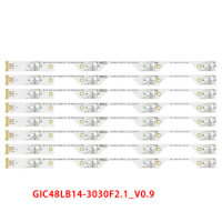 8pcs LED Backlight strip For TCL L48P1S-CF L48P1-CUD L48E5800A-UD 4C-LB4804-ZM1 4C-LB4804-ZM01J GIC48LB14-3030F2.1_V0.9