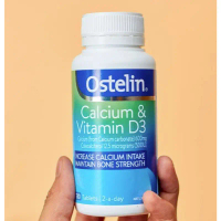 Canxi cho bà bầu, cho con bú, Ostelin Calcium & Vitamin D3, lọ 130 viên, hàng Úc
