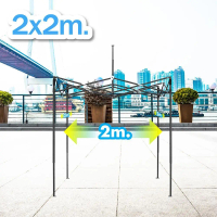 Easy life folding tent, model T1, strong, black frame, 600D-800D canvas, rainproof, sunproof, availa