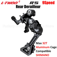 LTWOO R5 9 Speed Road Bike Rear Derailleur 9V Derailleurs Switch for Cassette 34T Compatible Shimano Bicycle Accessories