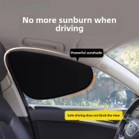 Automatik Abat Langsir Kereta, Bahan Vinil, Penjerapan Elektrostatik, Anti-UV, Langsir Teduhan Tingk