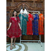 cod Daster Jumbo/ Batik halus asli Pekalongan/Daster tangan 3/daster pendek/daster kancing/daster wa