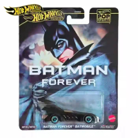 Original Hot Wheels Premium Car Pop Culture Batman Forever Batmobile Toys for Boys 1/64 Diecast Vehi