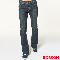 【BOBSON】男款輕量低腰喇叭褲 (1702-53 )