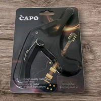 ORIGINAL Capo Gitar Akustik Klasik Elektrik Black