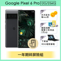 一年期碎屏險組【Google】Pixel 6 Pro (12G/256G)