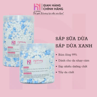 Sáp Wax Lông Mix Sữa Dừa + Dừa Xanh Premium Siêu Bám Lông Tặng Que Gỗ HY WAXING