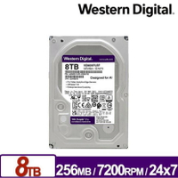 【全新上市】WD 紫標Pro 8TB 3.5吋監控 監視器硬碟 WD8001PURP 另有10TB 12TB