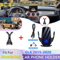 Mobile Phone Holder Accessories for Special Car For Mercedes Benz GLA X156 GLA180 GLA200 GLA220 GLA250 220d AMG 2015~2020 250