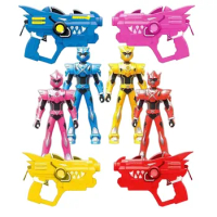 MiniForce X Airsoft Pistol Guns Hand Guns Action Figures Mini Force Deformation Weapon Gun Toy Kids Gifts for Children