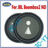 1Pair New For JBL Boombox2 ND Speaker Black Horn Vibration Film Passive Disc Vibration Plate