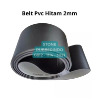 Conveyor Belt Pvc Hitam 2 mm + Profil K10 Belt Pvc Hitam Endless