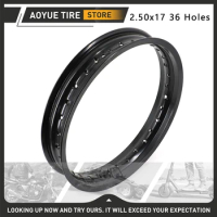 17 Inch 2.15x17 2.50x17 32 36 Spokes Holes Aluminum Alloy Motorcycle Wheel Rims 2.50*17