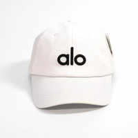 alo yoga Baseball Cap Fashion Summer Womens All-Match Face-Looking Small Sun Hat Travel Wear Peaked 