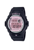 CASIO 卡西歐 Baby-G 數位黑色樹脂錶帶女式手錶 BG-169U-1CDR