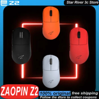 Zaopin Z2 Wireless Mouse Paw3395 Ergonomics Bluetooth 3mode With Hot Swappable Microswitch Base Lapt