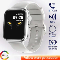 2024 New men's smartwatch Bluetooth Call waterproof heart rate exercise tracking men's smartwatch For Huawei Xiaomi Android IOS