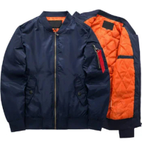 New Fashion Brand Mens Casual Zipper Baseball Jacket Large Size Men MA-1 Flight Pilot Bomber Jacket Male Overcoat Plus Size 8XL