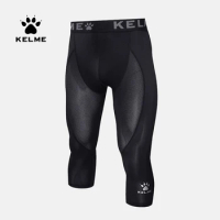 KELME Men Sports Shorts Athletic Shorts Compression Pants Exercise Running Tights For Men Jogging Leggings Quick-drying 3981508
